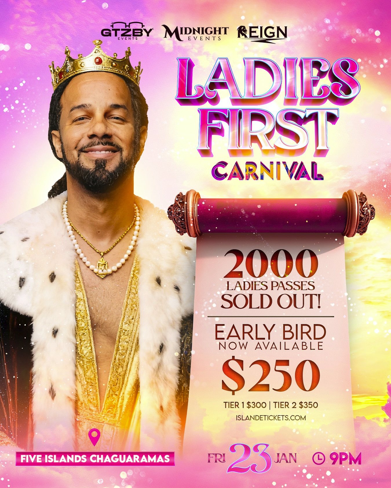 Ladies First Carnival 2026: The Kingdom