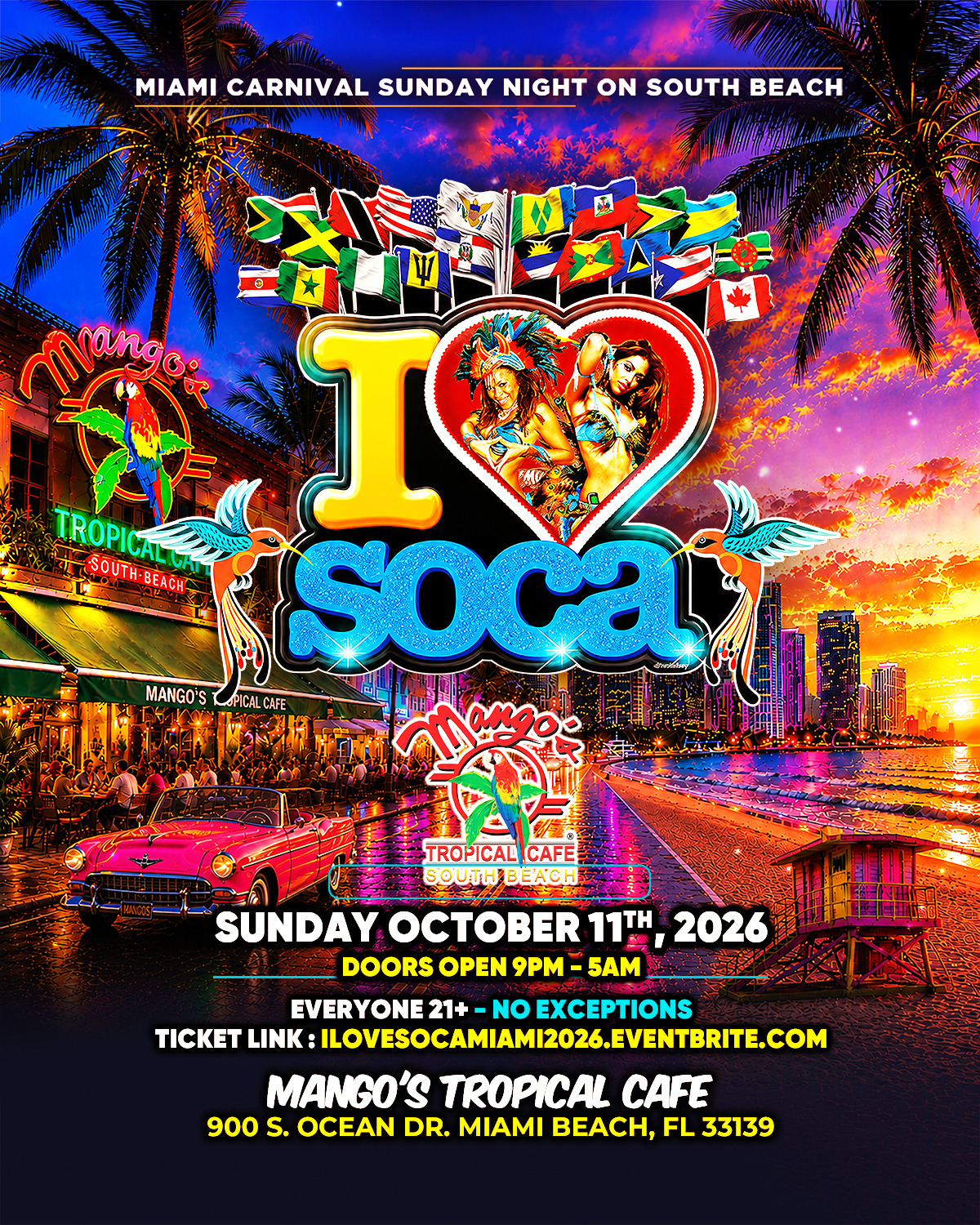 I Love Soca Miami 2026