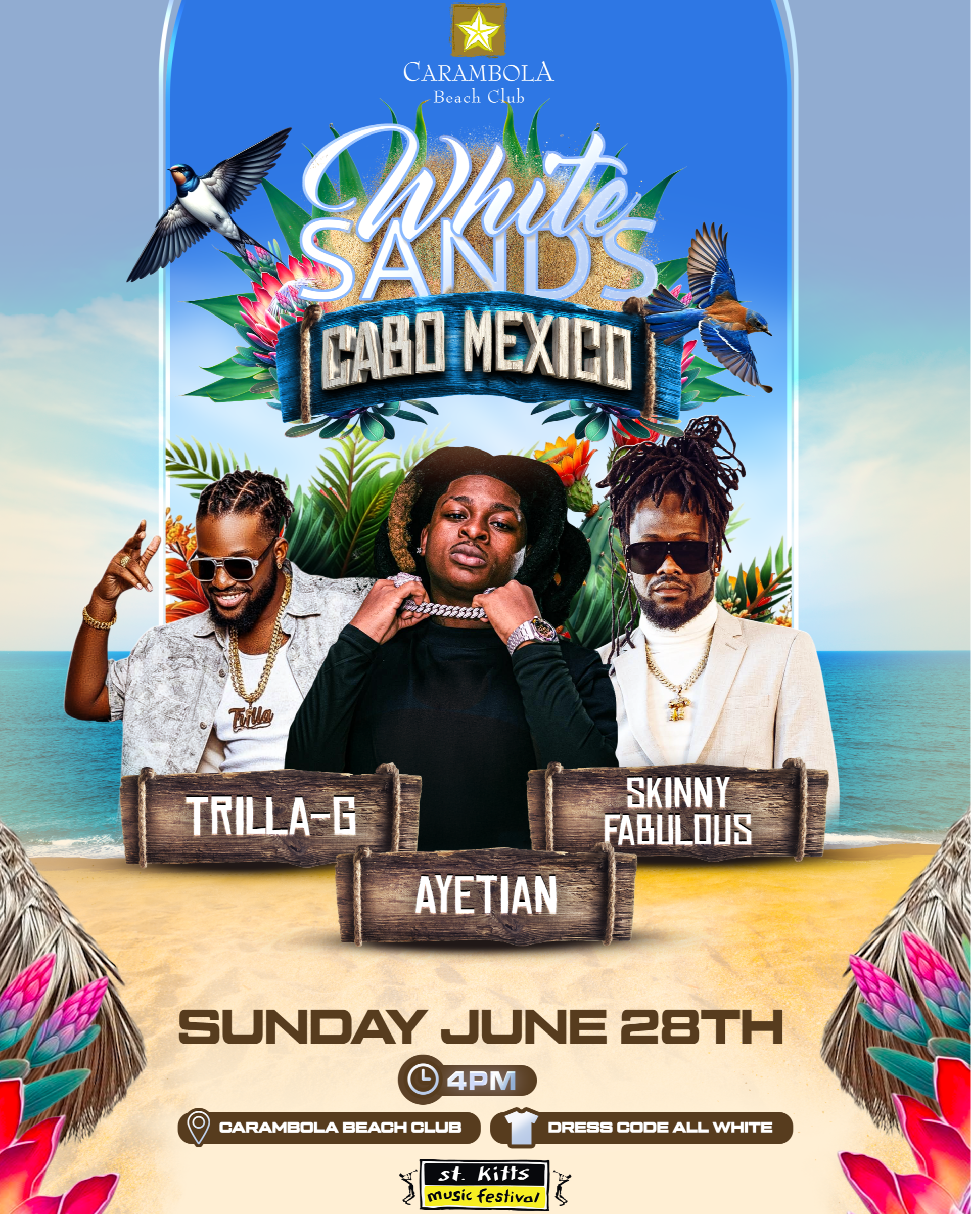 White Sands 2026: Cabo Mexico