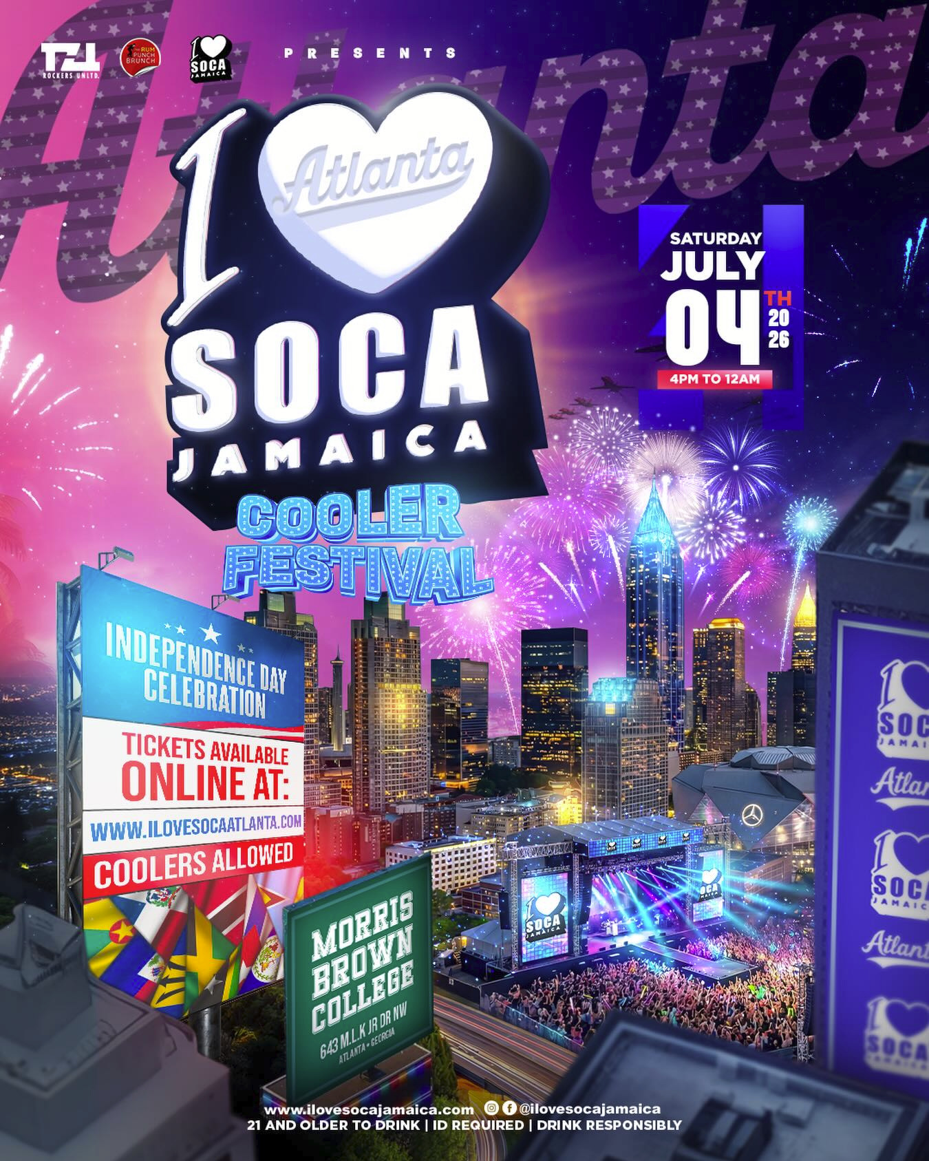 I Love Soca Jamaica: Atlanta Edition