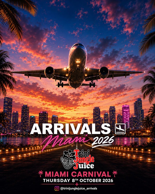 Trini Jungle Juice ARRIVALS Miami 2026: Wild Wild Wet | Miami Carnival