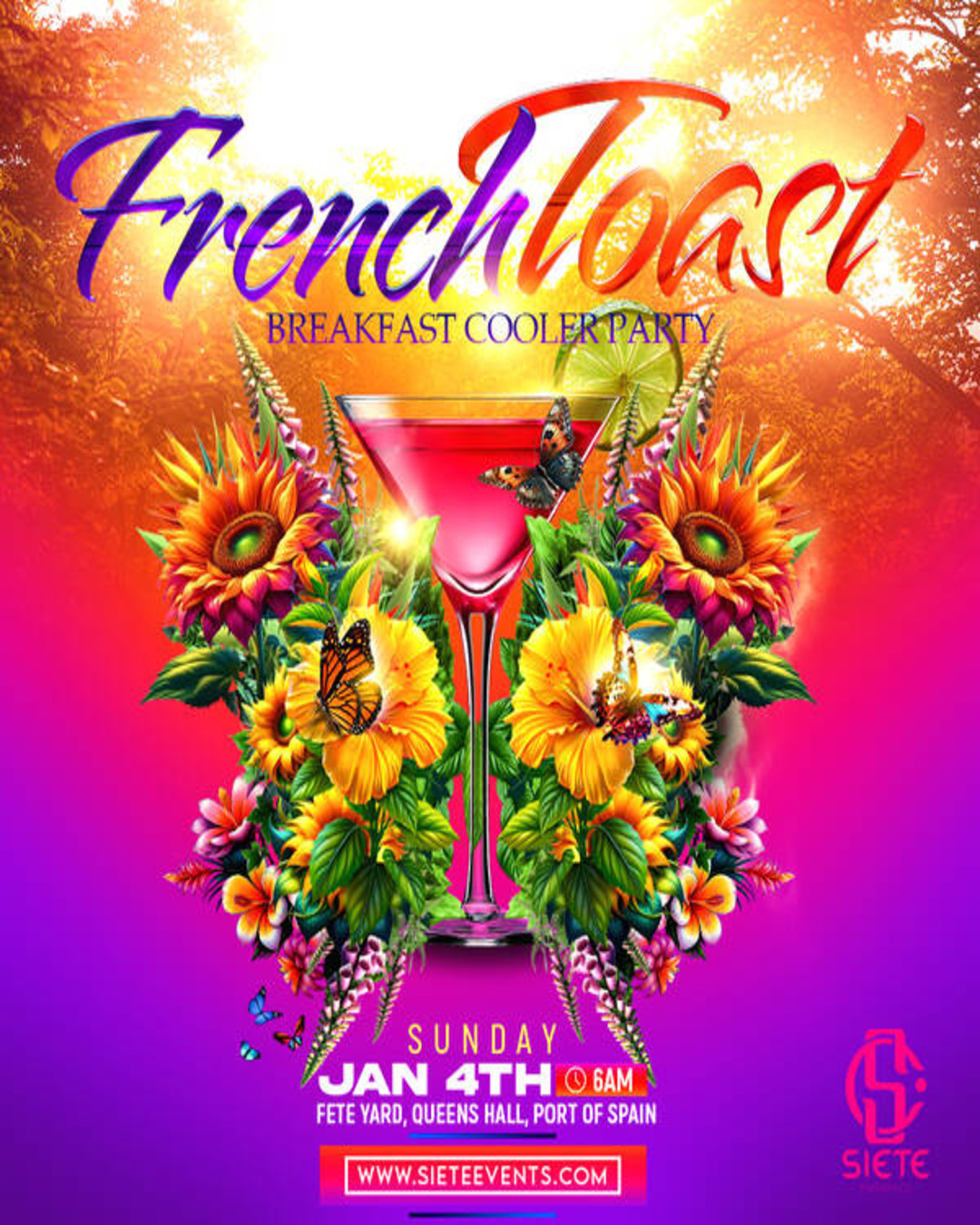 French Toast Breakfast Cooler Party 2026