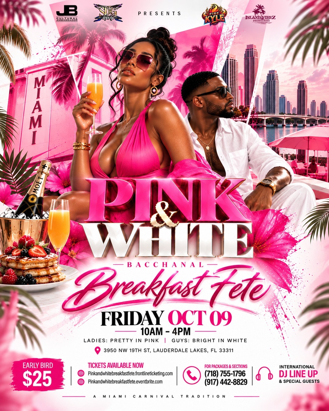 PINK & WHITE BACCHANAL BREAKFAST FETE