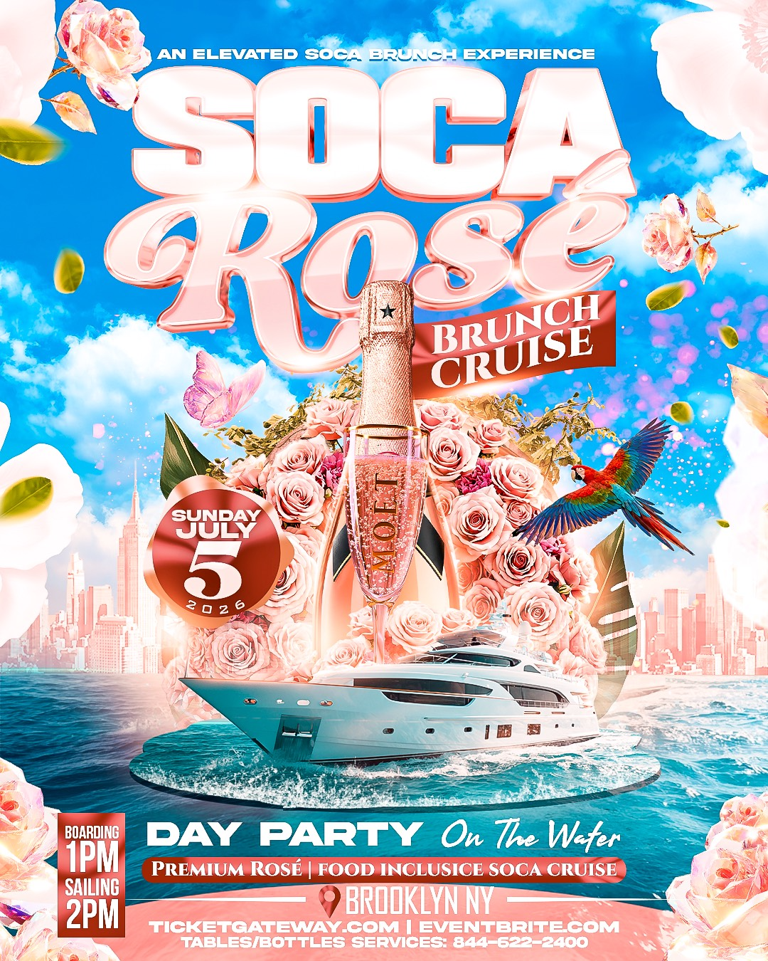 Soca Rose Cruise NYC