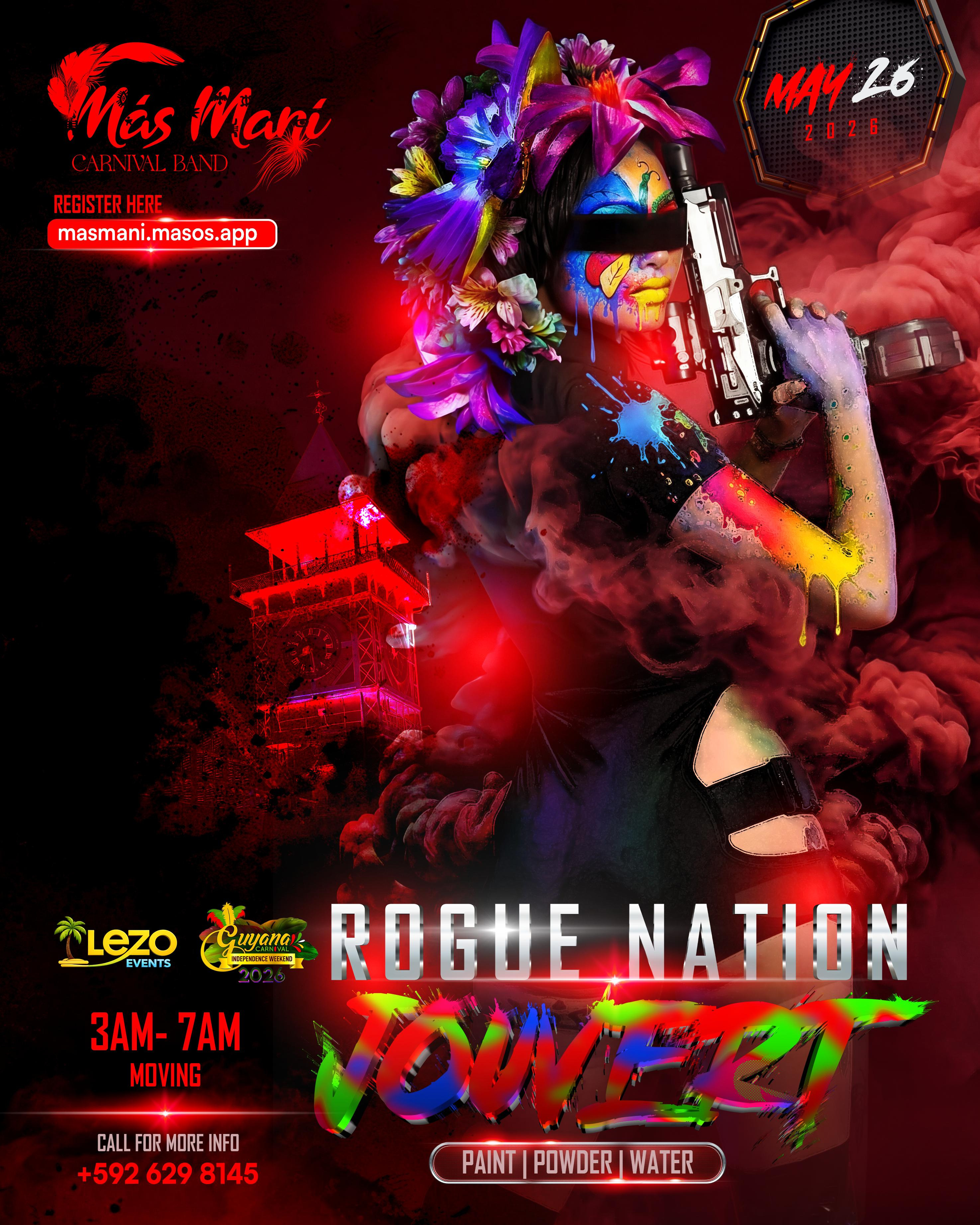 Rogue Nation J'ouvert (Guyana 2026)